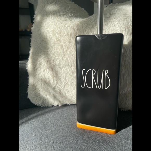 Rae Dunn Other - New Rae Dunn “Scrub” toilet brush
